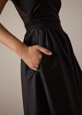 Fit & Flare Maxi Dress