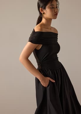 Fit & Flare Maxi Dress