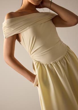 Fit & Flare Maxi Dress