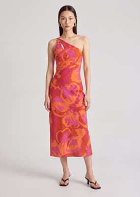 Bias Cut Toga Dress