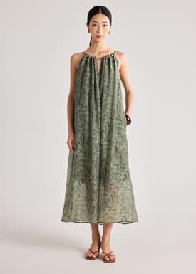 Lyocell Printed Dress