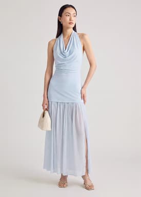 BraFree by LB Cowl Neck Dress