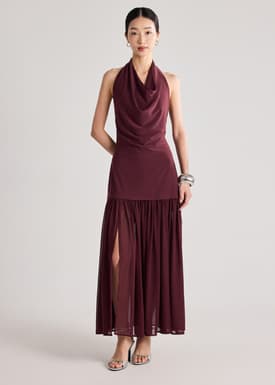 BraFree by LB Cowl Neck Dress