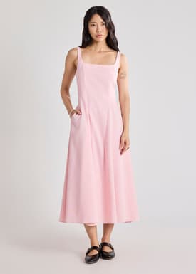 Fit & Flare Maxi Dress