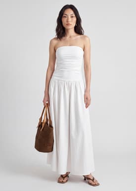 BraFree by LB Ruched Tube Dress