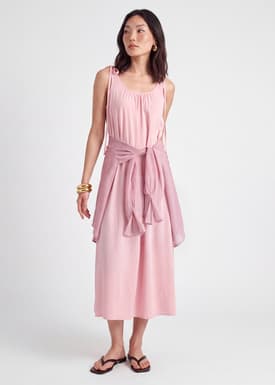 Poplin Trapeze Dress