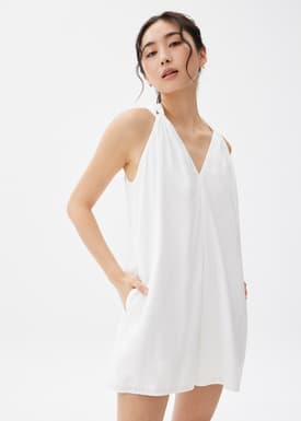 Relaxed V-neck Romper
