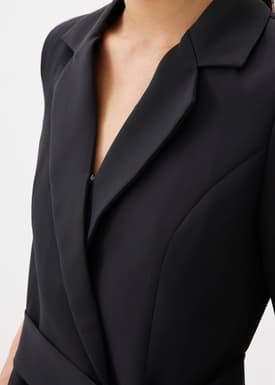 Tailored Belted A-line Romper