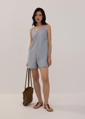 Shift Linen Romper