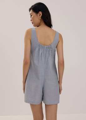 Shift Linen Romper