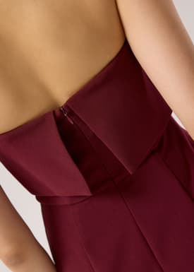 Ponte Tube High Rise Wide Leg Jumpsuit