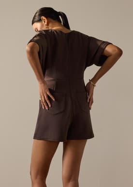 Cotton A-Line Romper