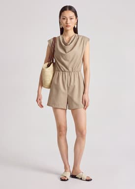 Poplin Relaxed Romper
