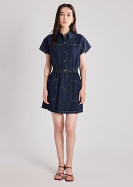 Denim Shirt Dress