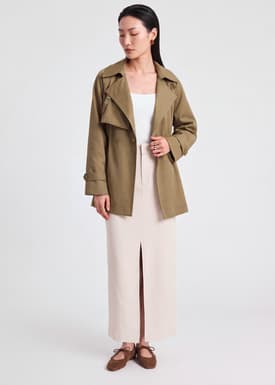 Longline Trench Jacket