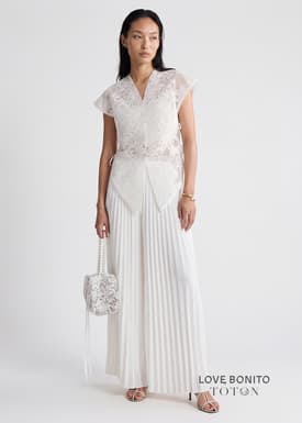 Love, Bonito x TOTON Lace Kebaya Vest