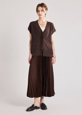 Oversized Knit Vest