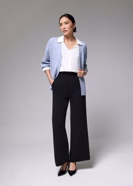 Relaxed Ribbed Knit Cardigan