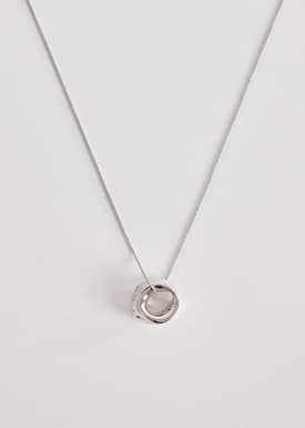 Molten Ring Necklace