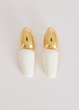 14K Gold Plated Drop Earrings