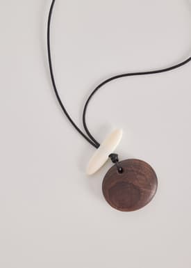 Resin Pendant Necklace