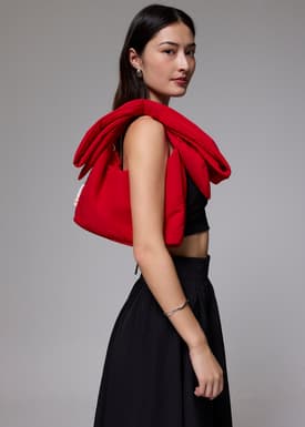 Love Bonito Festive Bow Bag