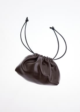 Love Bonito Mini Ruched Pouch