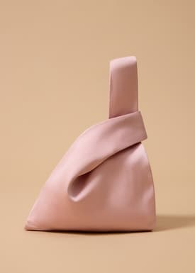 Bridesmaid Satin Knot Pouch