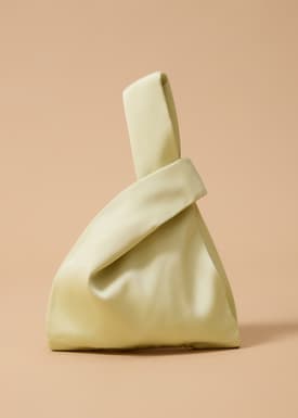 Bridesmaid Satin Knot Pouch