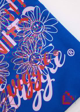 Love, Bonito | Wiggle Wiggle Tote Bag in Cobalt