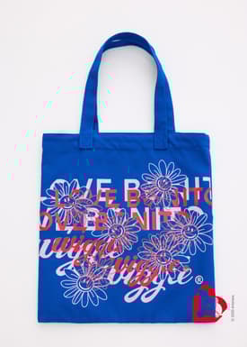 Love, Bonito | Wiggle Wiggle Tote Bag in Cobalt