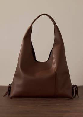Vegan Leather Hobo Bag