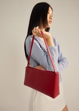 Vegan Leather Adjustable Strap Bag