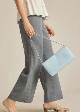 Vegan Leather Adjustable Strap Bag