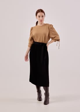 Kyani Mutton Sleeve Top