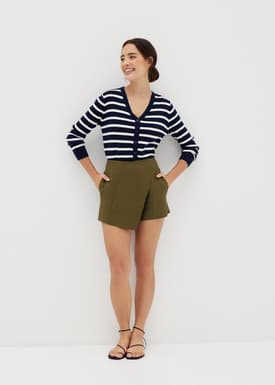 Taylee Tailored Overlay Shorts