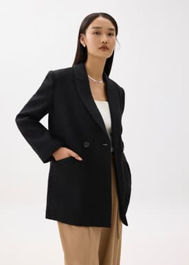 Courtney Tweed Wool Blend Blazer