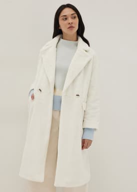 Oversized Faux Fur Coat