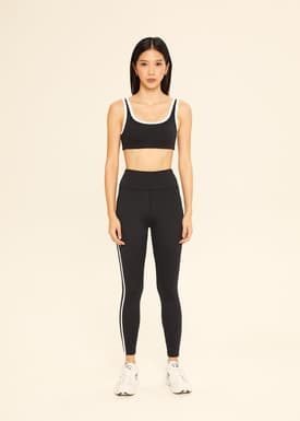 cheak BaseCore Classic Legging 23 inch with Contrast Piping