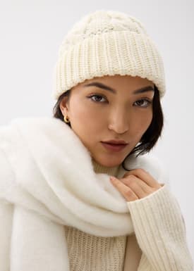 Cable Knit Beanie
