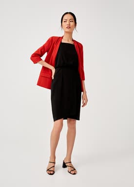 Winslet Crossover Pencil Dress