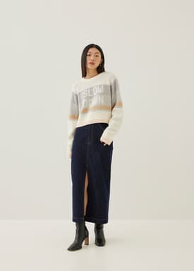 Marney Loose Jacquard Sweater