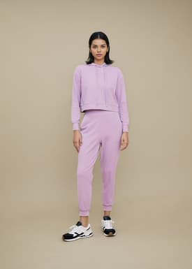 cheak Cosy Cropped Hoodie