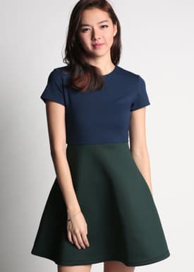 Drexie Contrast Dress