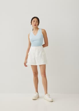 Thorali Knit Crop Tank Top