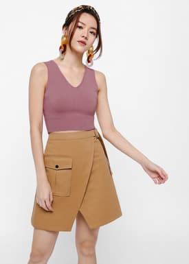 Thorali Knit Crop Tank Top