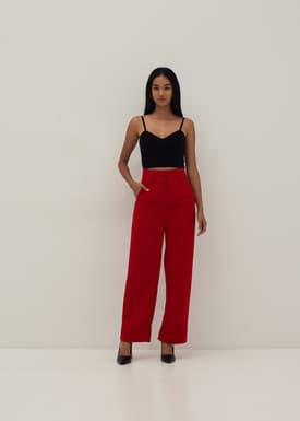 Morie Regular High Waist Straight Leg Pants (2022 Version)