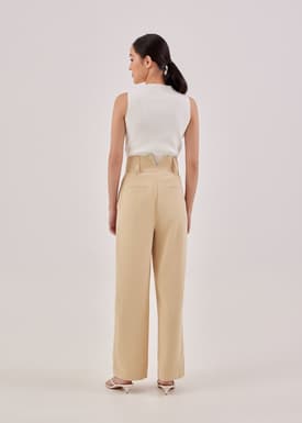 Morie Regular High Waist Straight Leg Pants (2022 Version)