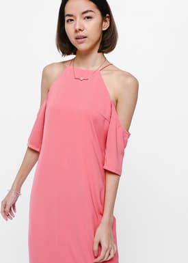 Uyzana Off Shoulder Midi Dress