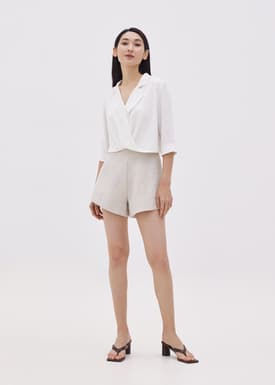 Beldie Draped Blouse